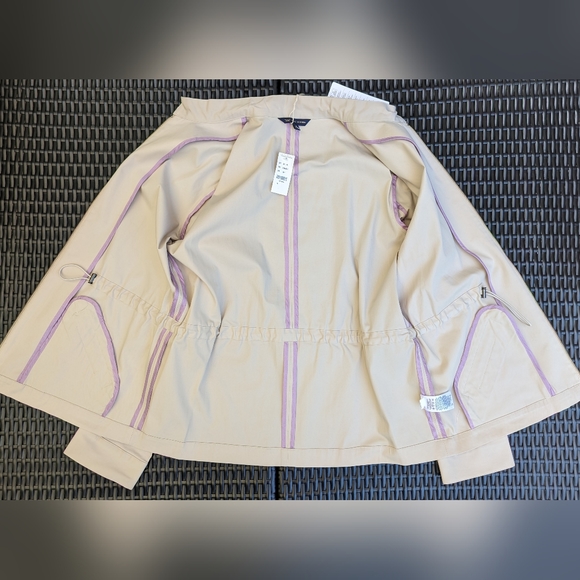 New With Tags Size 14 Brooks Brothers 346 Cream Coat - Picture 4 of 10